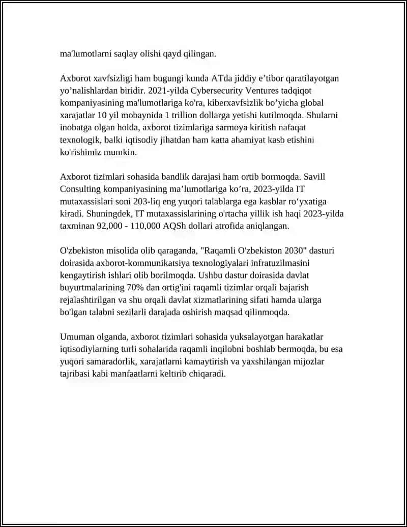 BOSHQARISHDA AXBOROT VA KOMMUNIKATSIYA 4
