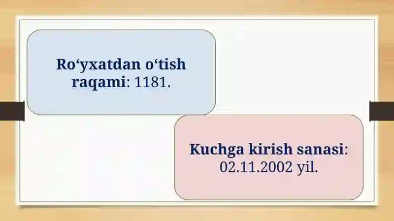 O‘zbekiston Respublikasi Buxgalteriyahisobiningmilliystandarti(BHMS № 21) 4