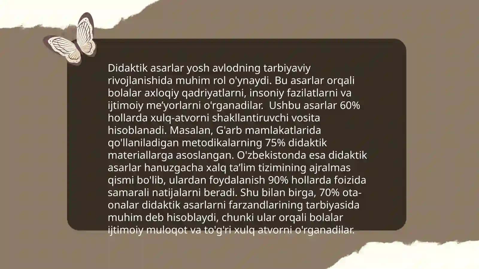Didaktik adabiyotning asosiy xususiyatlari 4