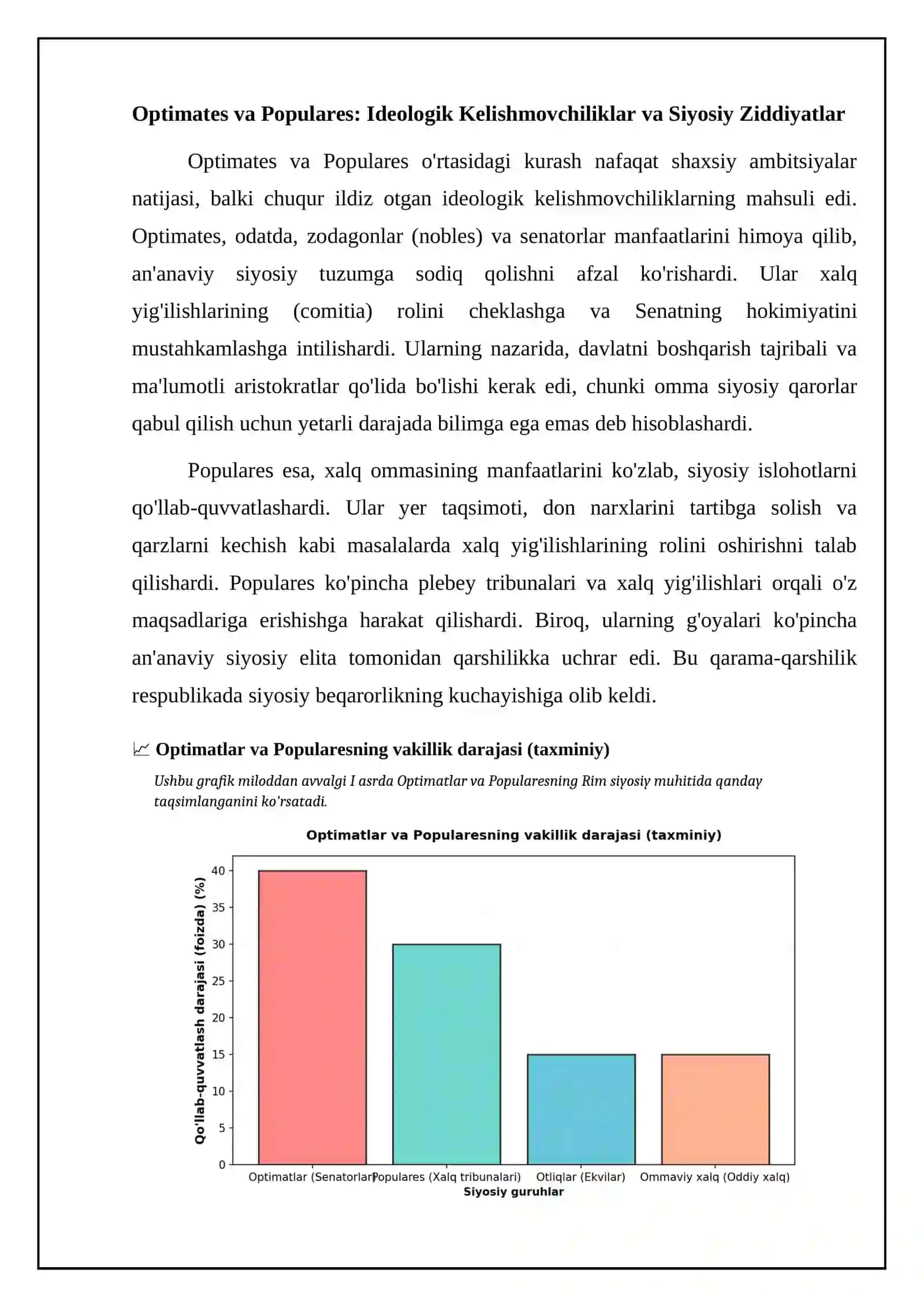 Optimallar bilan populyarlar kurashi Lutsiy Korneli Sullanning diktaturasi 4