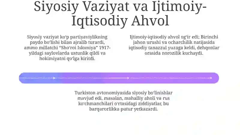 Turkiston muxtoryatining tashkil topishi va boshqaruv tuzumi 4