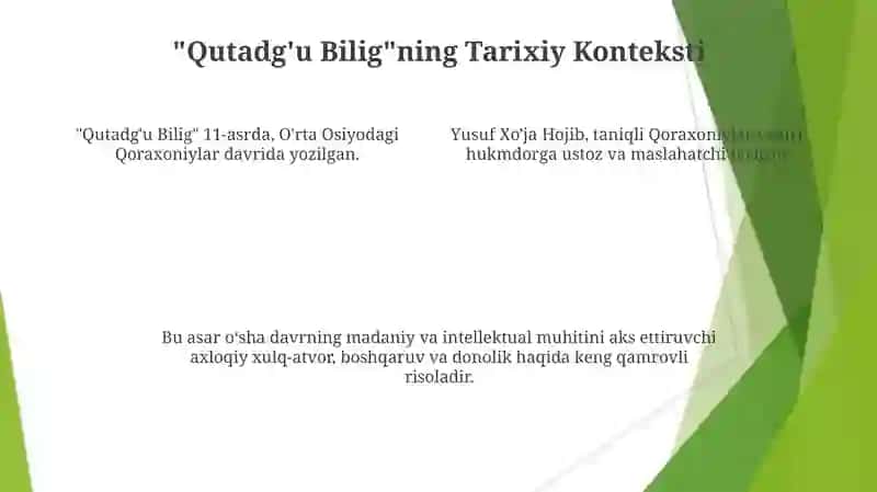 Qutadg'u Bilig 4