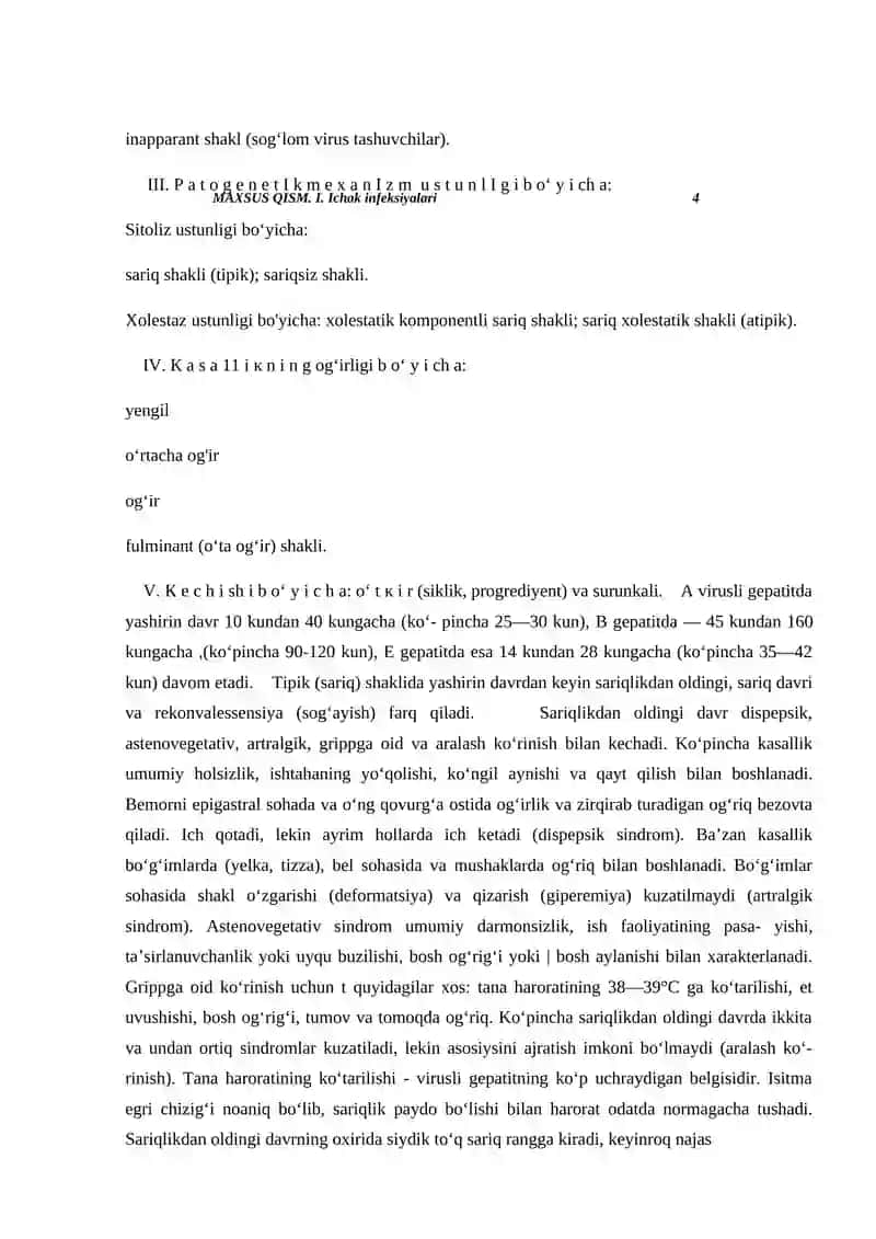 Virusli gepatitlar, epidemiologiya va parazitologiya 4