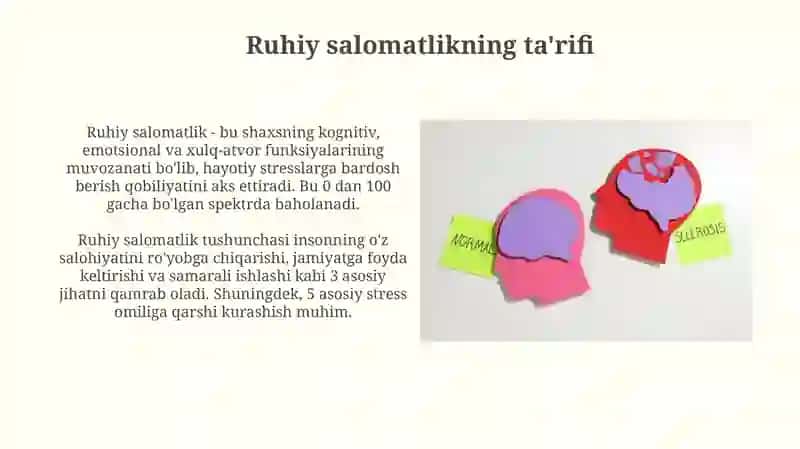 RUHIY SALOMATLIK KÓRSATKICHLARI 4