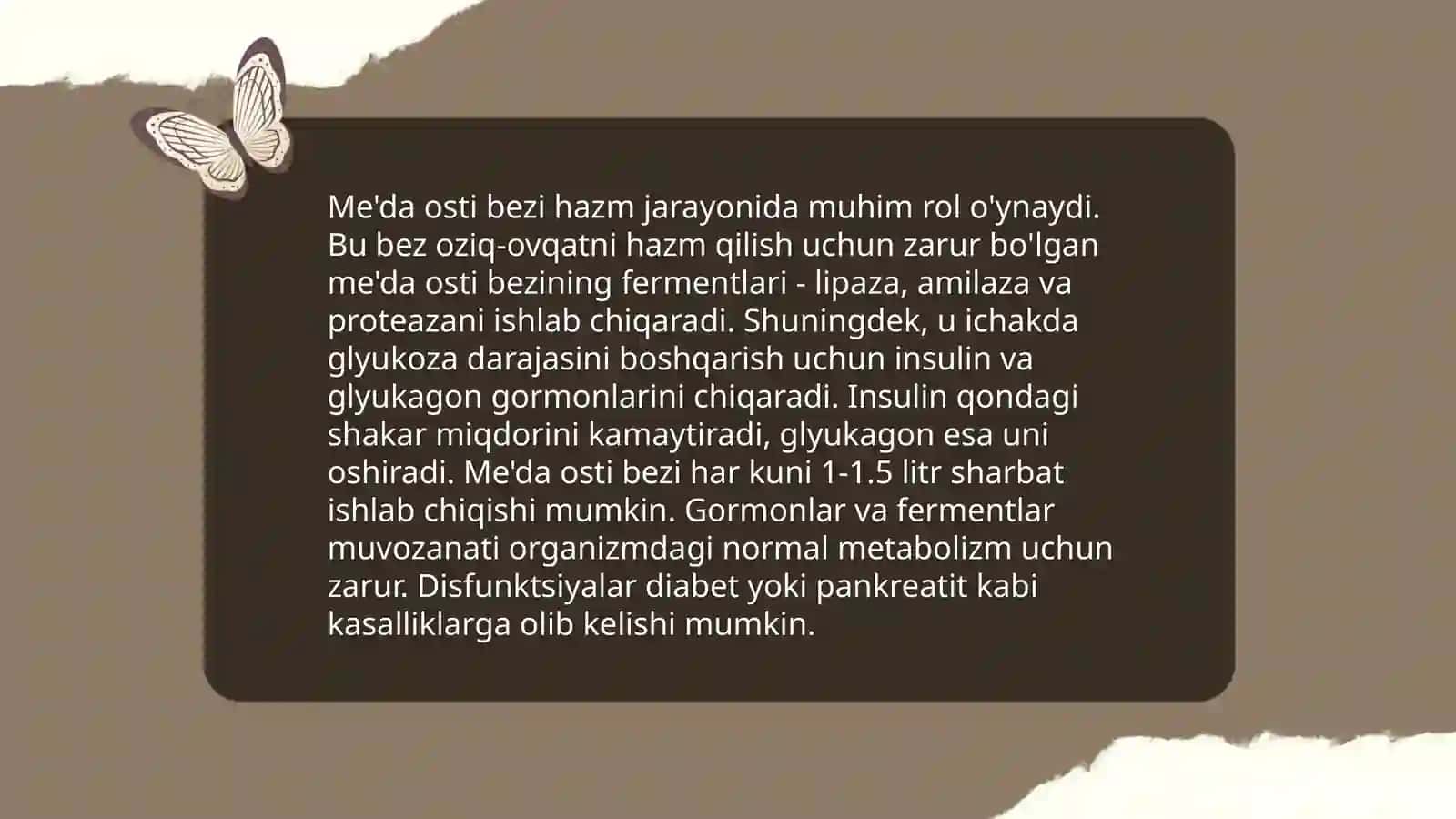 Me'da osti bezining anatomiyasi 4