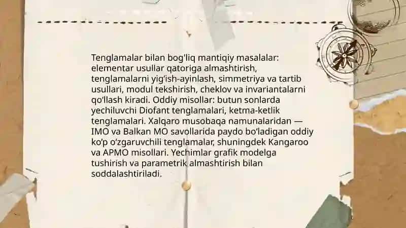 Qiziqarli, jumboqli elementar masalalarni yechishga o'rgatish 4