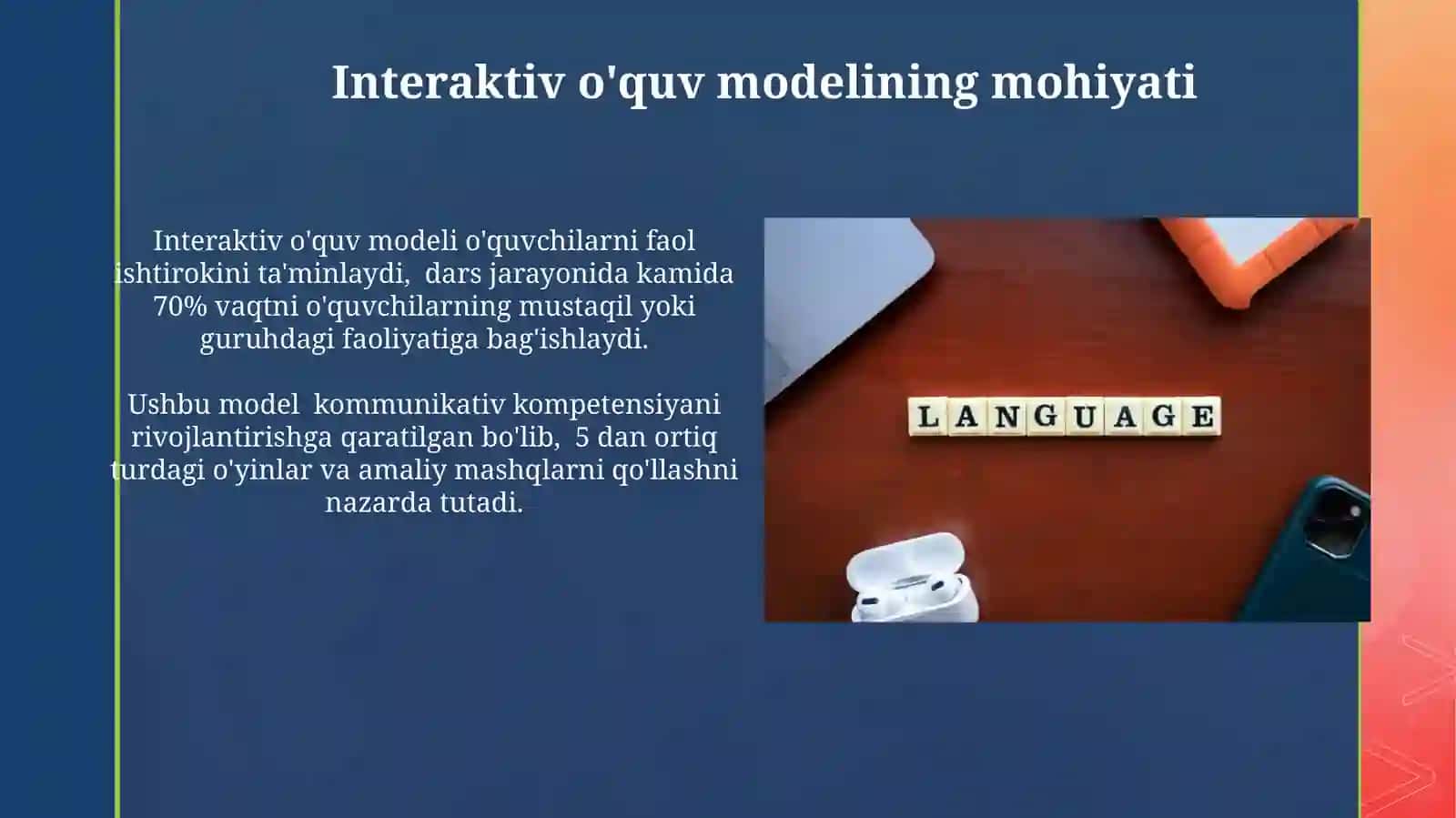 Interaktiv Oʻquv Modeli 4