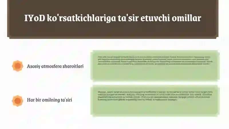 Atmosfera sharoitlari va dvigatel texnik holatining IYoDning ekspluatatsion ko'rsatkichlariga ta'siri 4