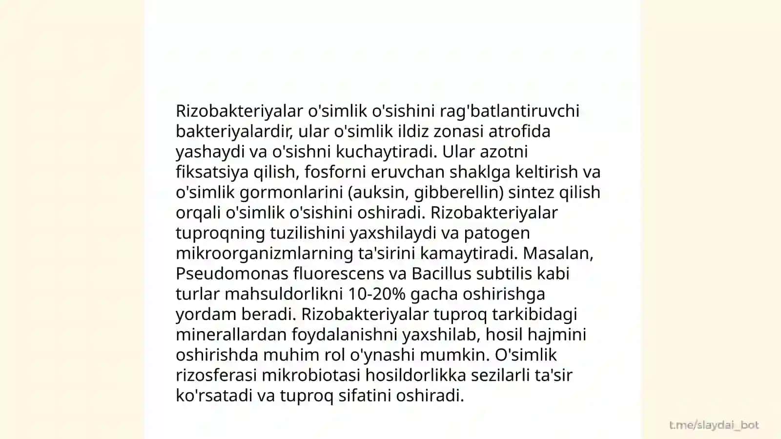Òsimliklar oziqlanishda mikroorganizmlar ròli 4