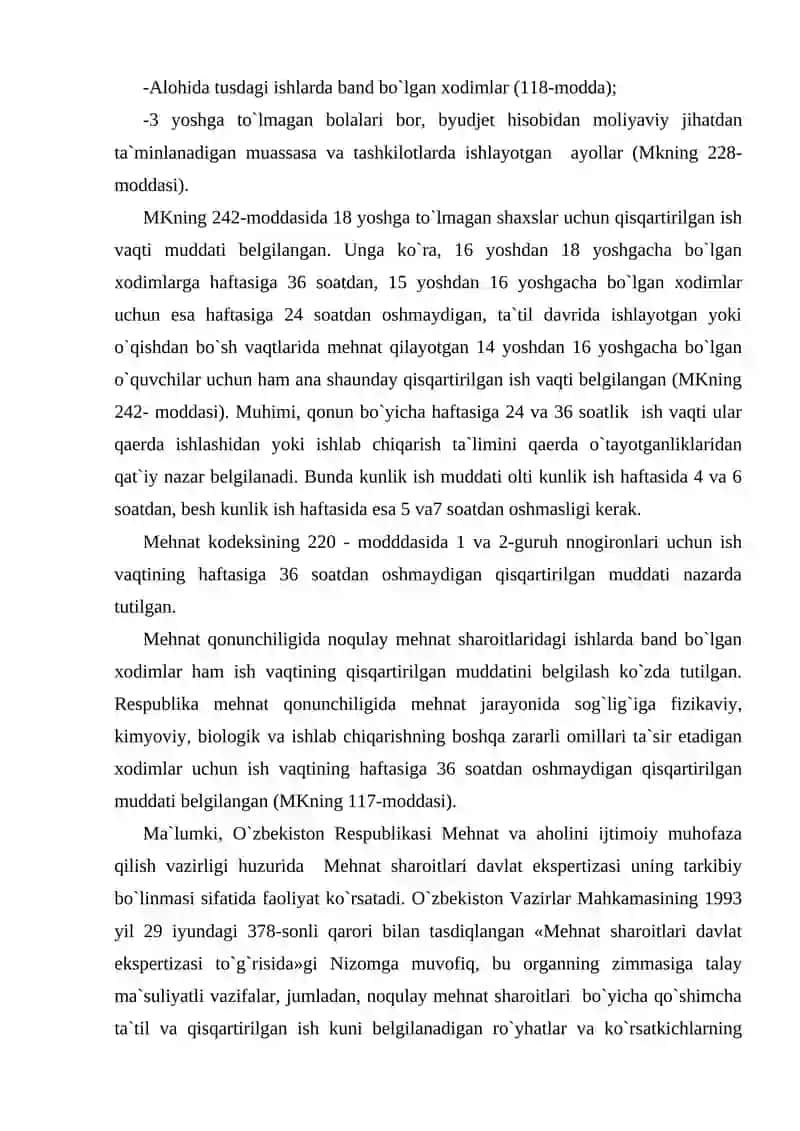 Ish vaqti rejimi 4