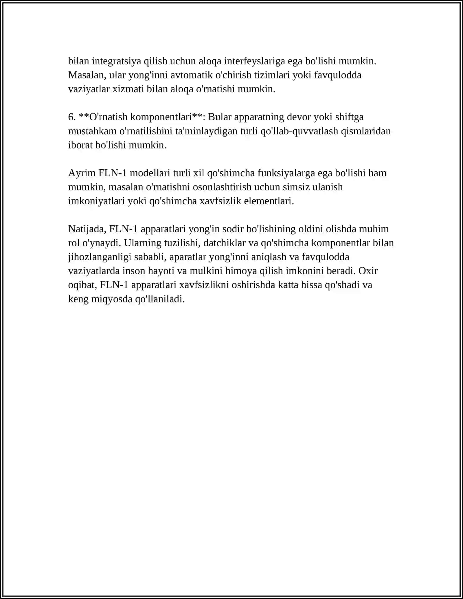FLN-1 RUSUMLI SHPRITS APPARATINING HISOBI 4