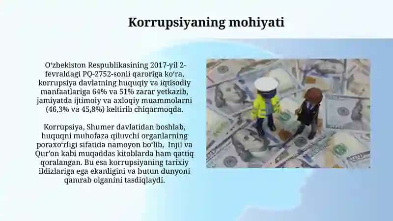 Korrupsiyaning mohiyati va uning oqibatlari 4