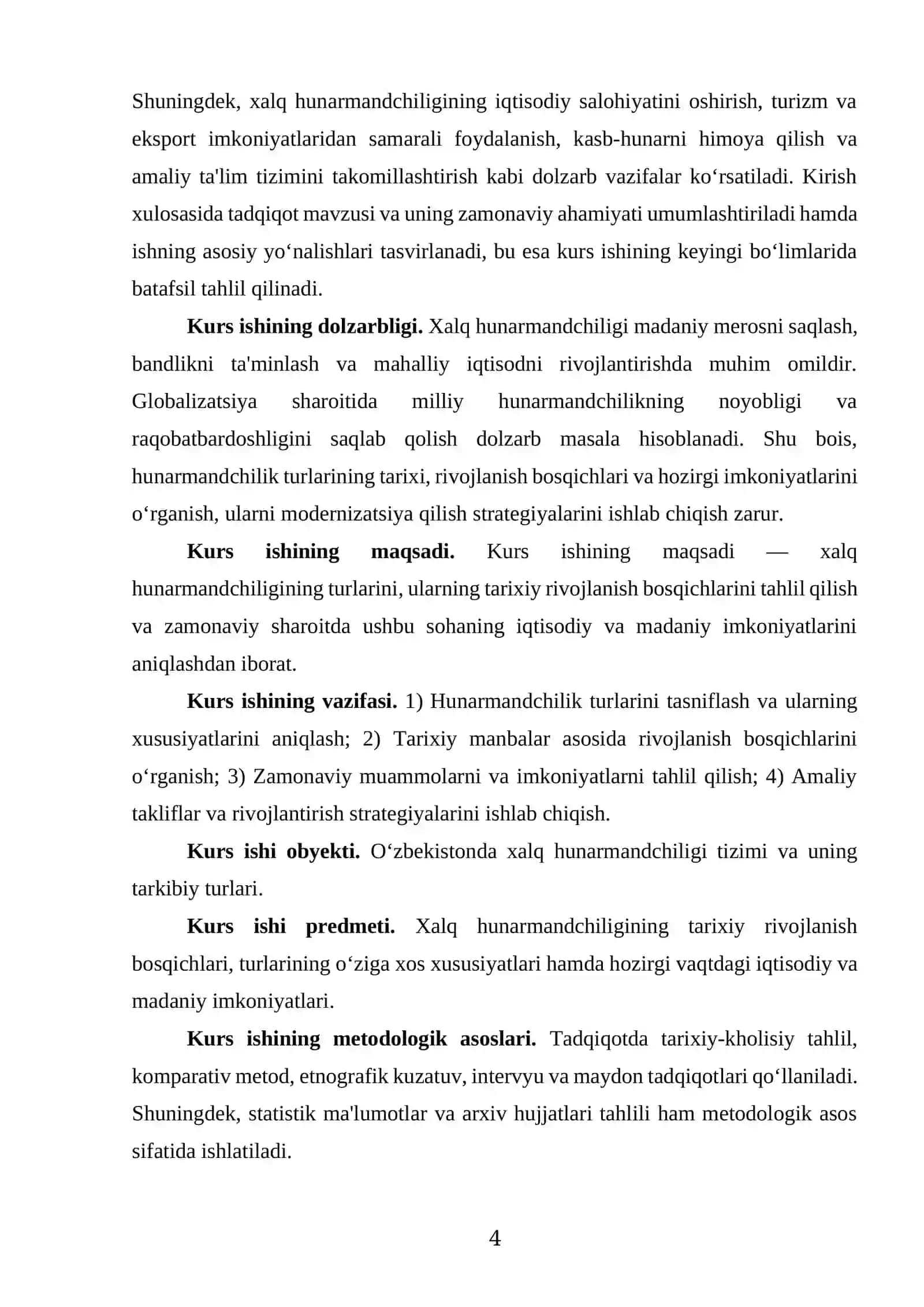 Xalq Hunarmandchilik Turlari va Rivojlanish Bosqichlari 4
