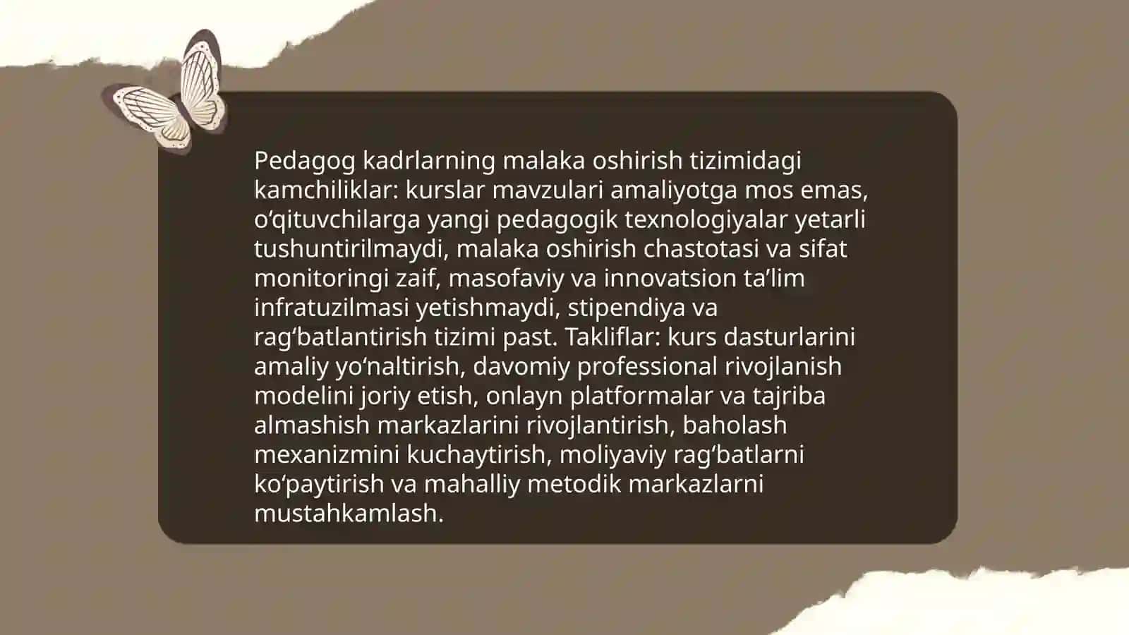 Ijtimoiy ta'lim sohasi, hozirgi kundagi muammo va yechimlari 4