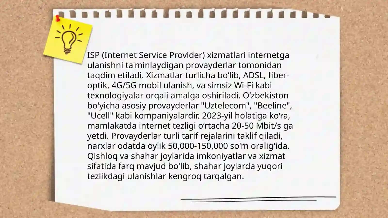 Internet texnologiyalari. Internet xizmati bilan ishlash 4