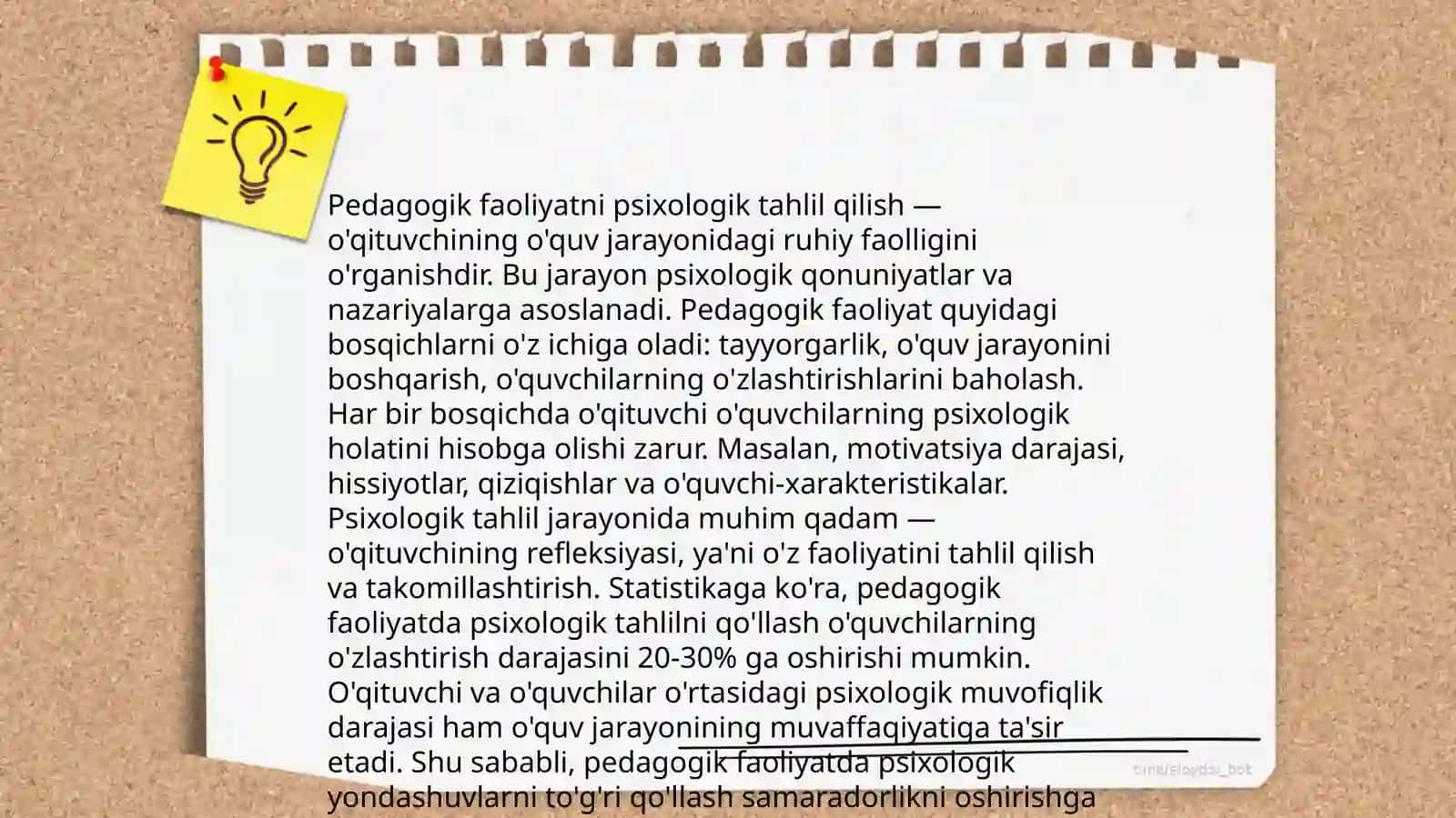 Ta'lim muassasasi psixollogning meyoriy hujjatlari 4