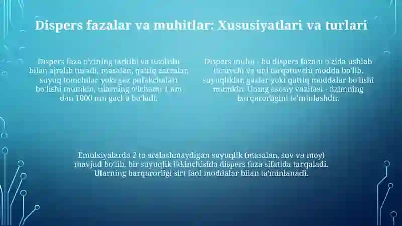 Disper sistemalar 4