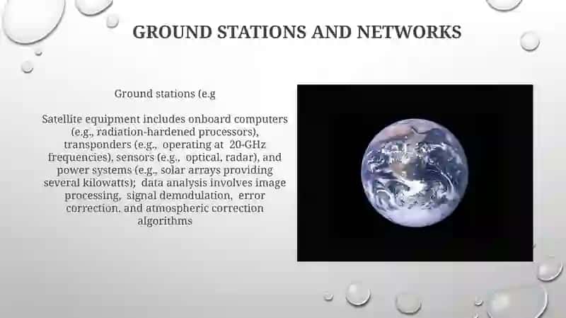 Analysis of equepment artificial Earth satellites 4