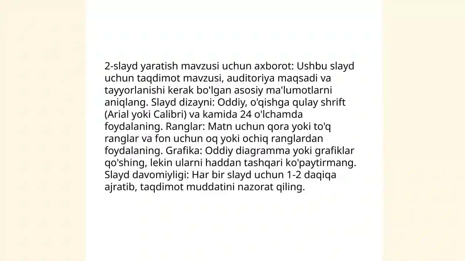 Ms Power pointda oʻrgatuvchi-interaktiv taqdimotlar yaratish. Ms Power Pointda giperssilkalar oʻrnatish 4