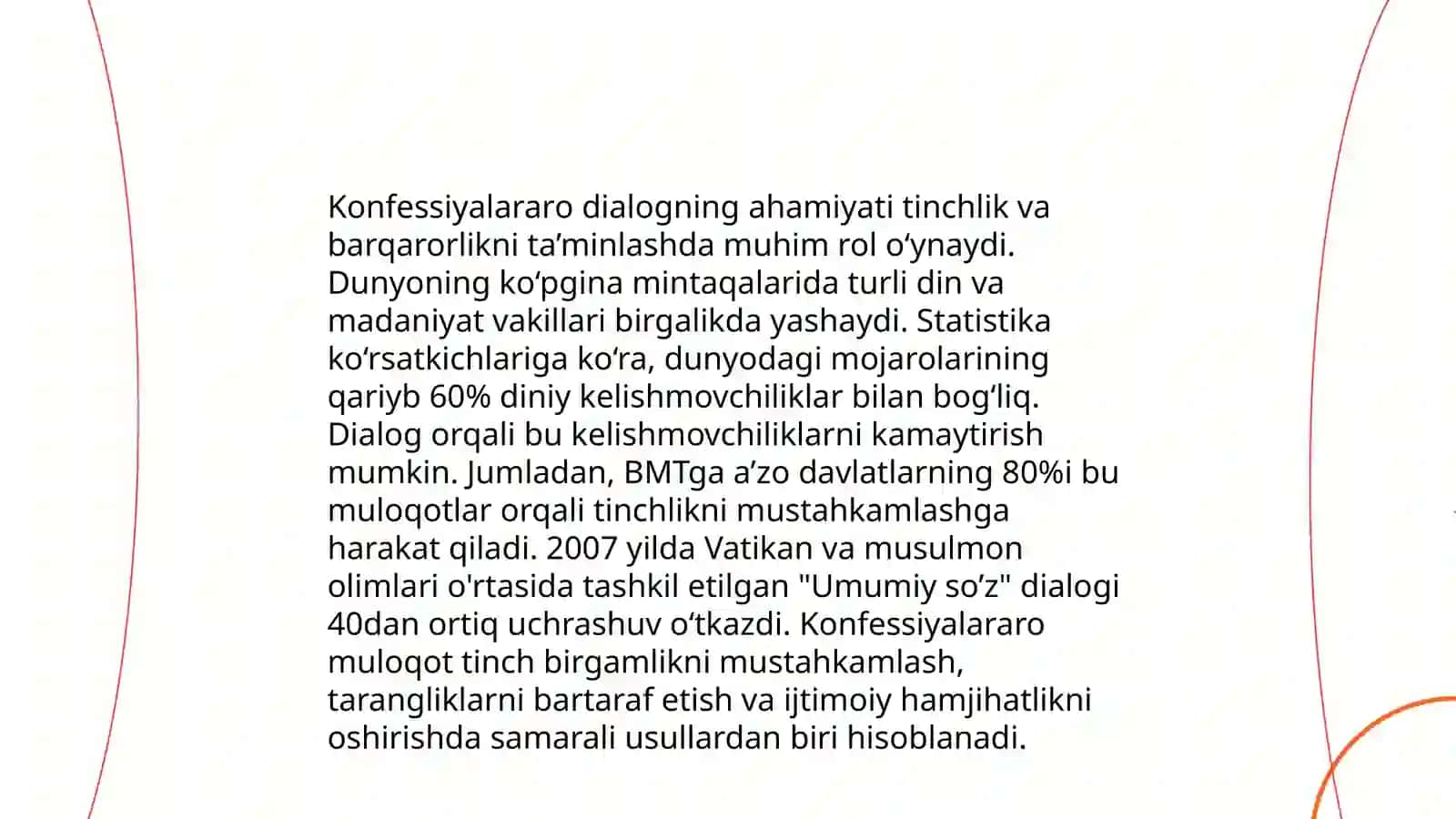 O'zbekistonda konfessiyalararo munosabatlar 4