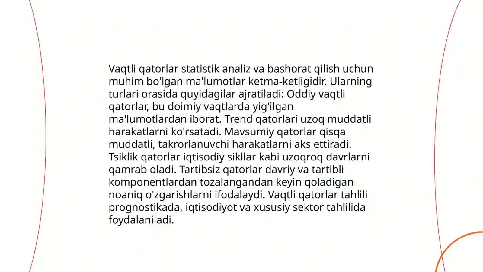 Vaqtli qatorlarda trendni aniqlash 4