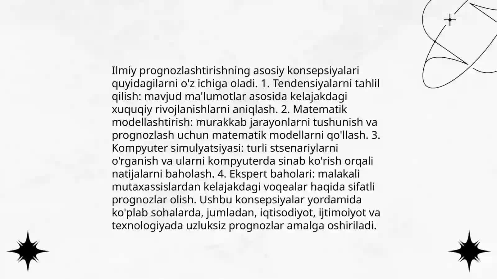 Ilmiy tadqiqotlarni prognozlashtirish 4