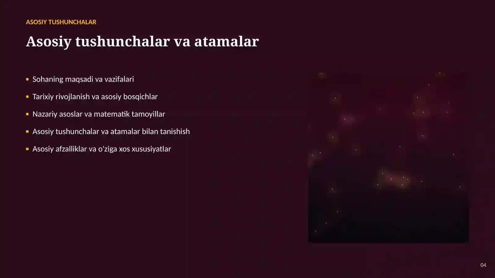 SUN'IY INTELLEKT • AI VA KATTA MA'LUMOTLAR 4