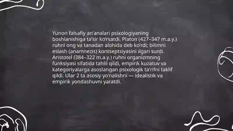 Psixologiya fanining yuzaga kelish tarixi 4