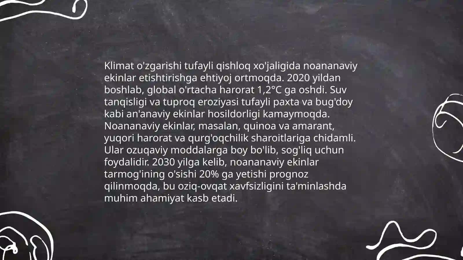 Noananaviy ekinlar va ularning yetishtirish texnologiyasi 4