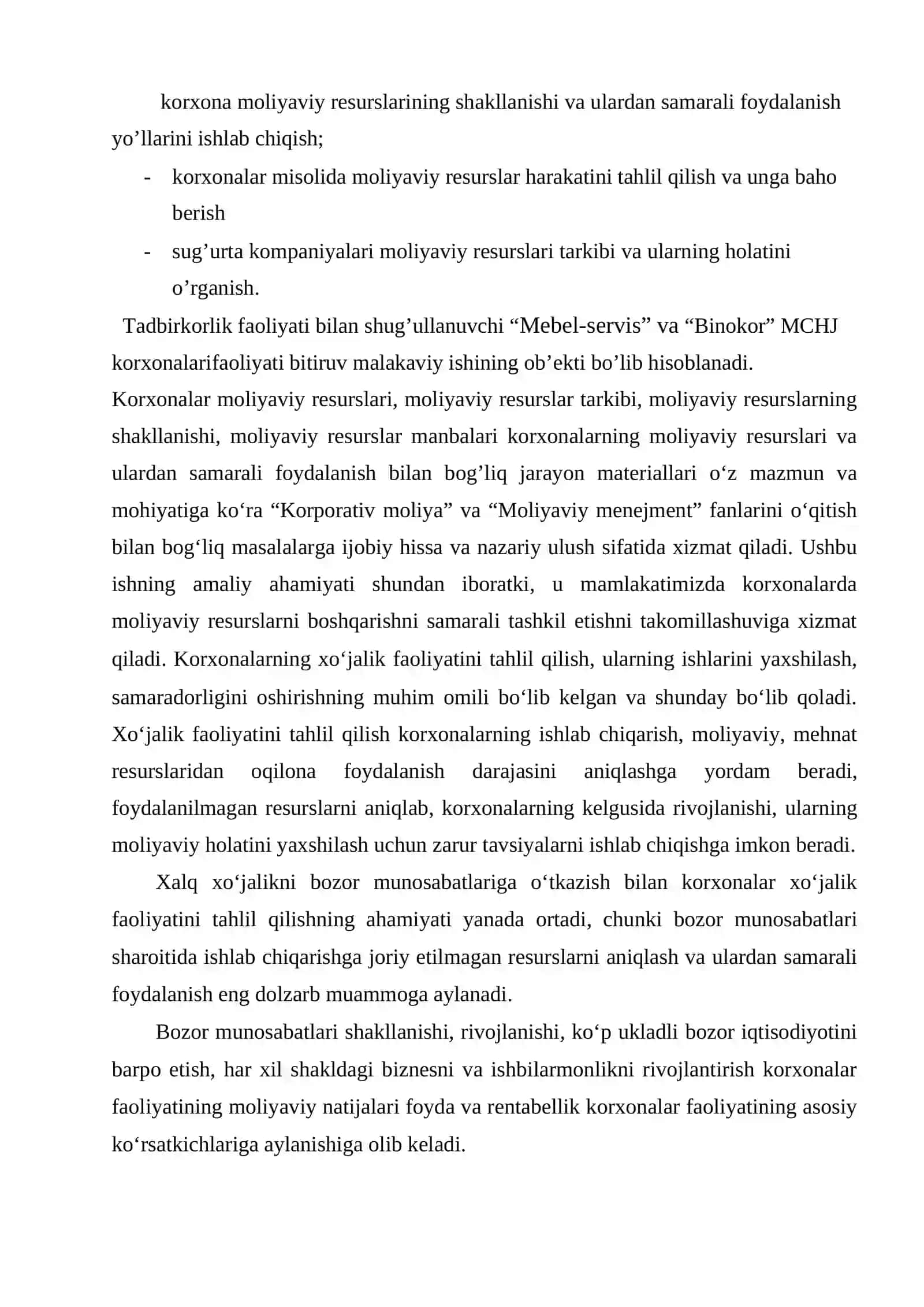 Ozbekiston iqtisodiy rivojlaniwidagi ustuvor yonaliwlarning zamonaviy tendensiyalari 4