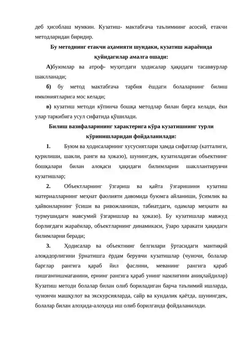 Мактабгача тарбия ёшидаги болаларга таълим тарбия бериш методлари 4
