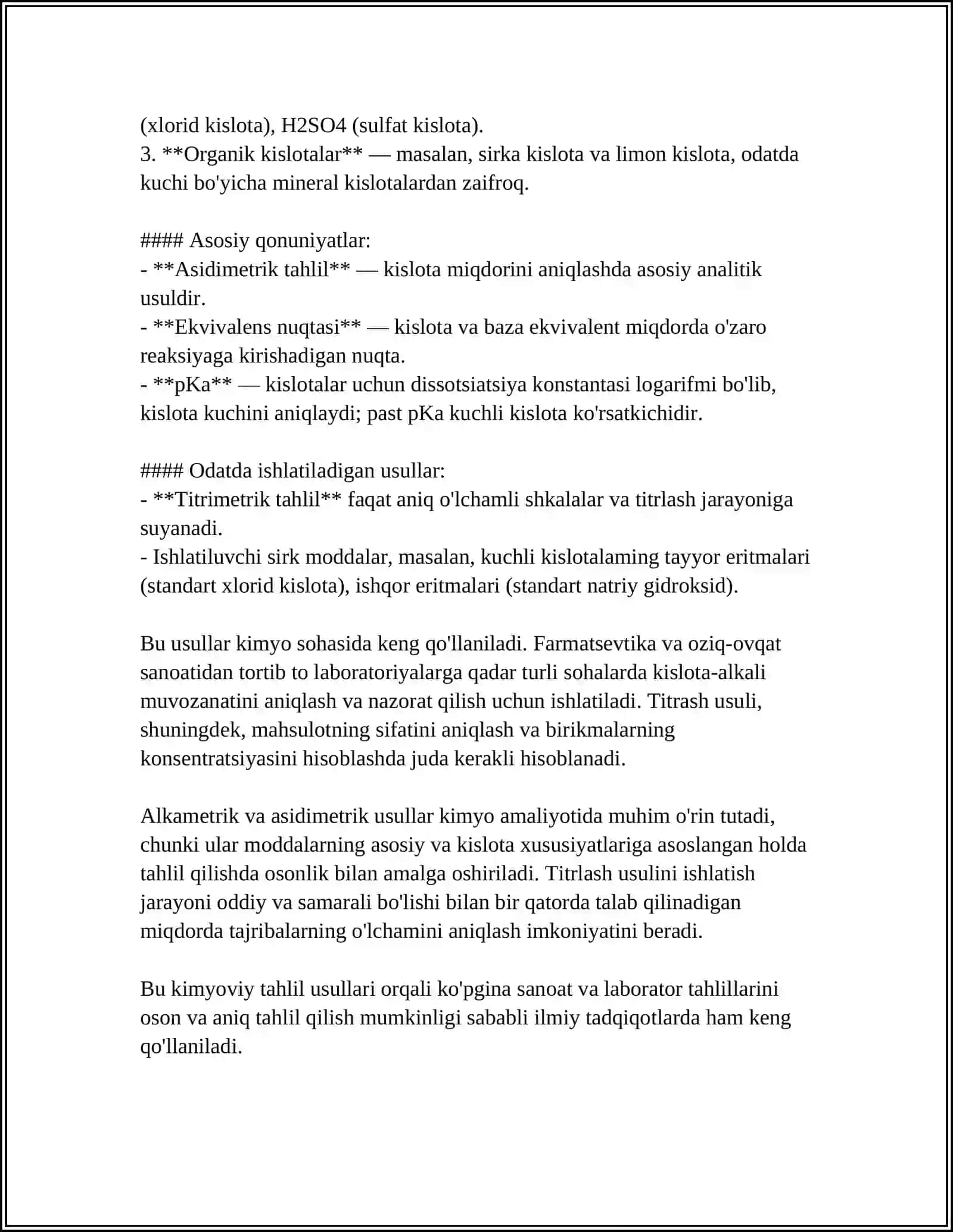 ALKAMETRIYA VA ASIDIMETRIYA. TIBBIYOTDAGI AHAMIYAT 4