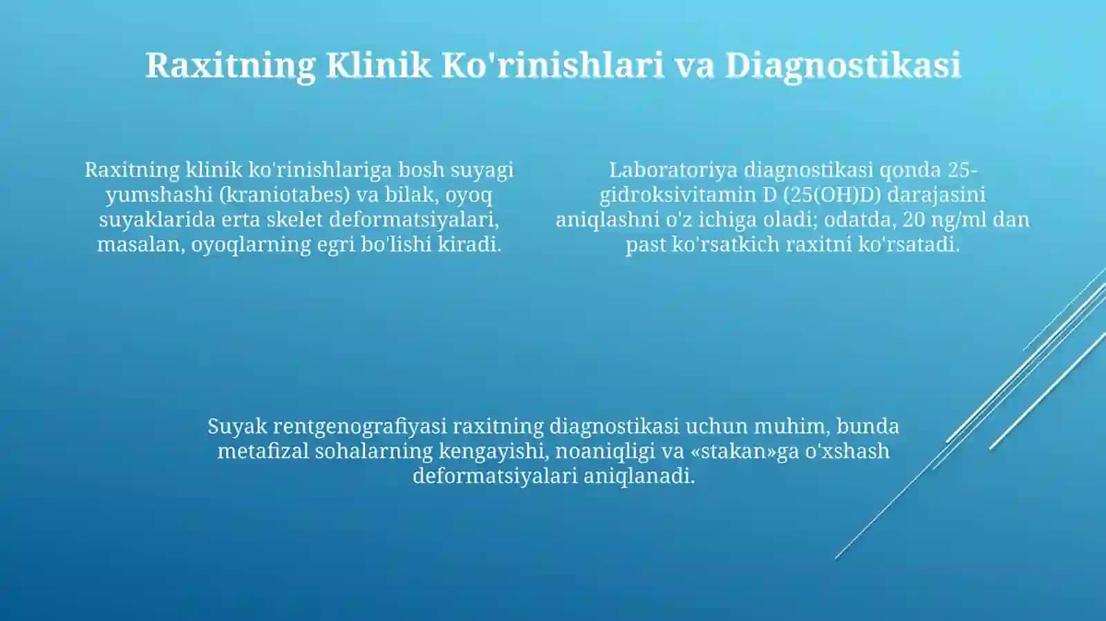Bolalarda raxit va raxitsimon kasalliklar 4