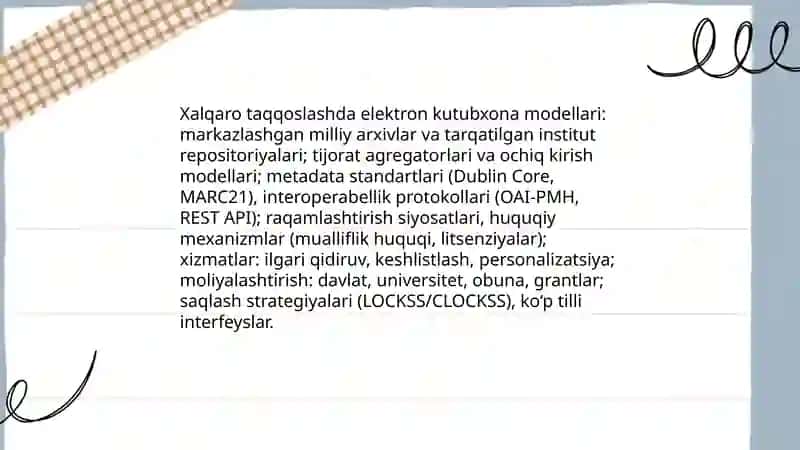 Xalqaro elektron kutubxonalar va ularning rivojlanish tendensiyalari 4
