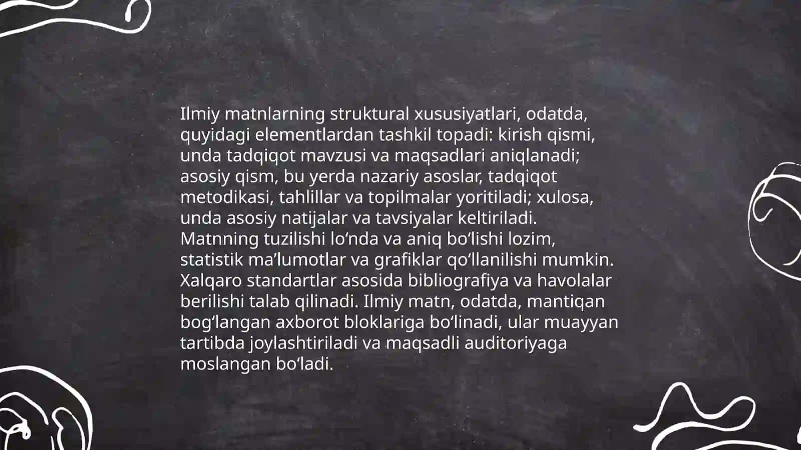 Ilmiy uslub va uning uslubiy xususiyatlari 4