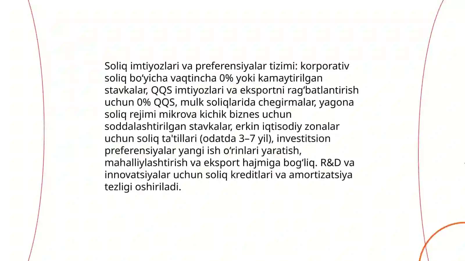 Tadbirkorlikning davlat tomonidan qo'llab quvvatlanishi va boshqarilishi 4