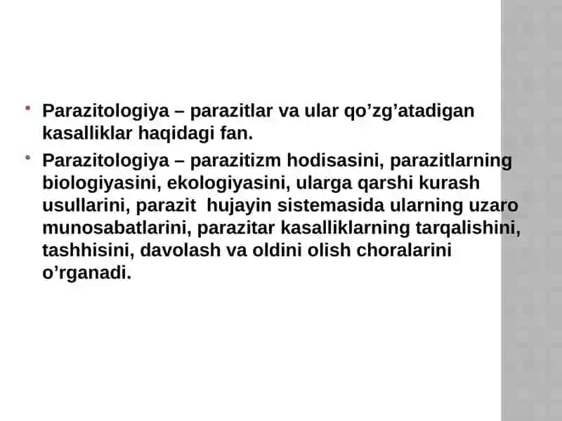 Tibbiyparazitologiya.Tibbiyprotozoologiya 4