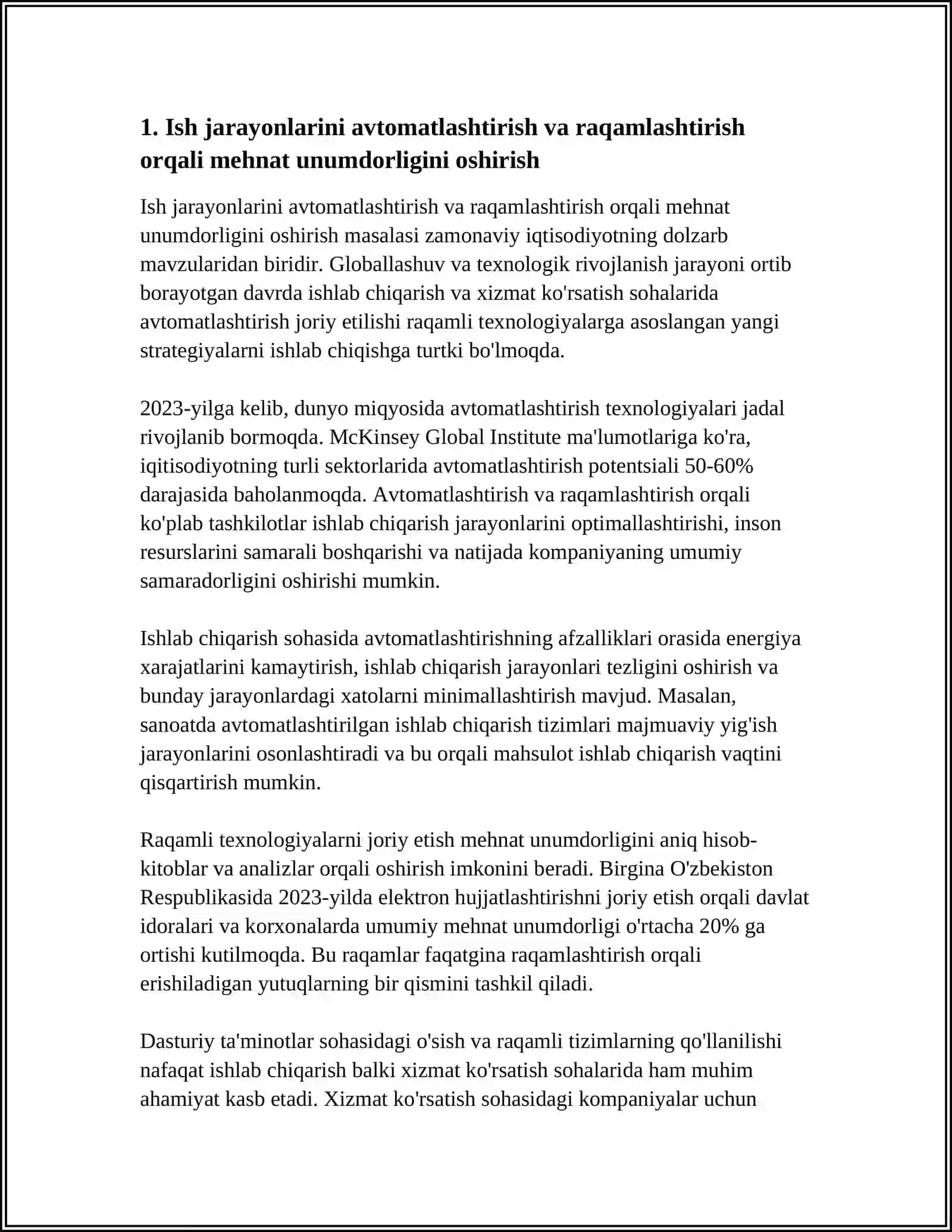ICHKI TRANPORT TIZIMLARIDA MEHNAT UNUMDORLIGINI OSHIRISH YOʻLLARI 4