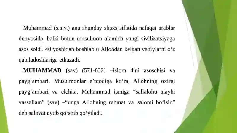 Islom Dini Tarihi va Mohiyati 4