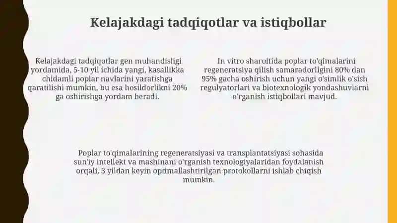 Tog'ay tuqimasining regeneratsiyasi va transplantatsiyasi 4