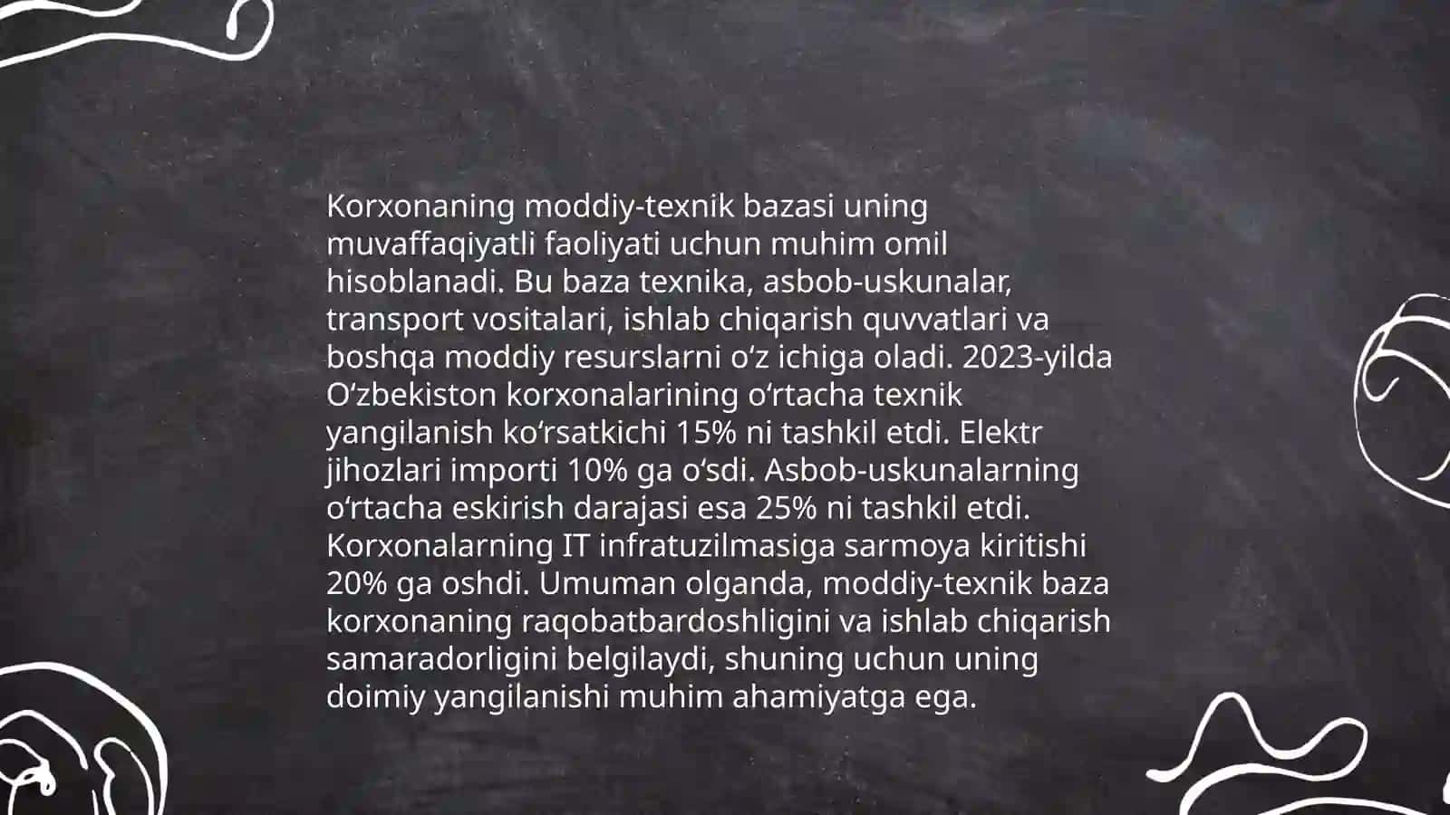 Korxonalar iqtisodiy salohiyati: tarkibi, ko'rsatkichlar tizimi va samaradorligmi 4