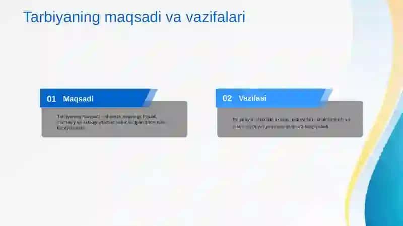 TARBIYA TURLARI VA ULARNING SHAXS KAMOLOTIGA TA’SIRI 4