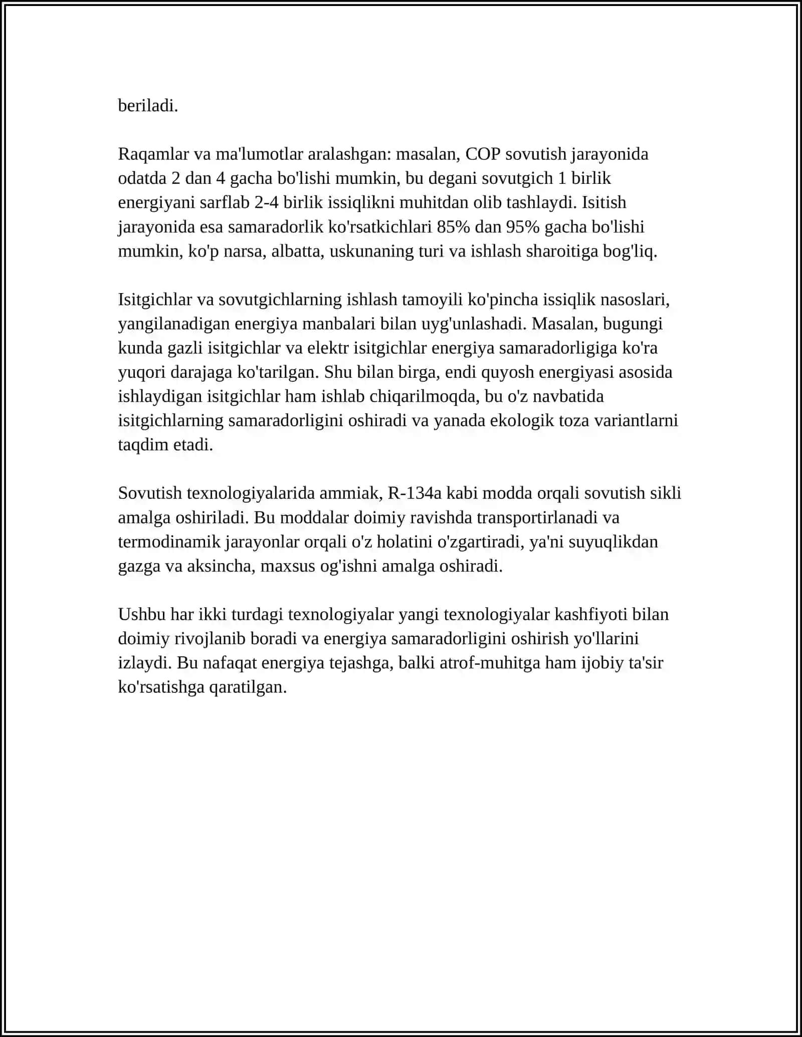 ISITGICH VA SOVUTGICH MASHINALARNING HARAKAT PRINSIPI 4