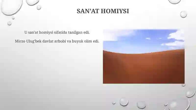 Mirzo Ulug'bek: Davlat Arbobı 4