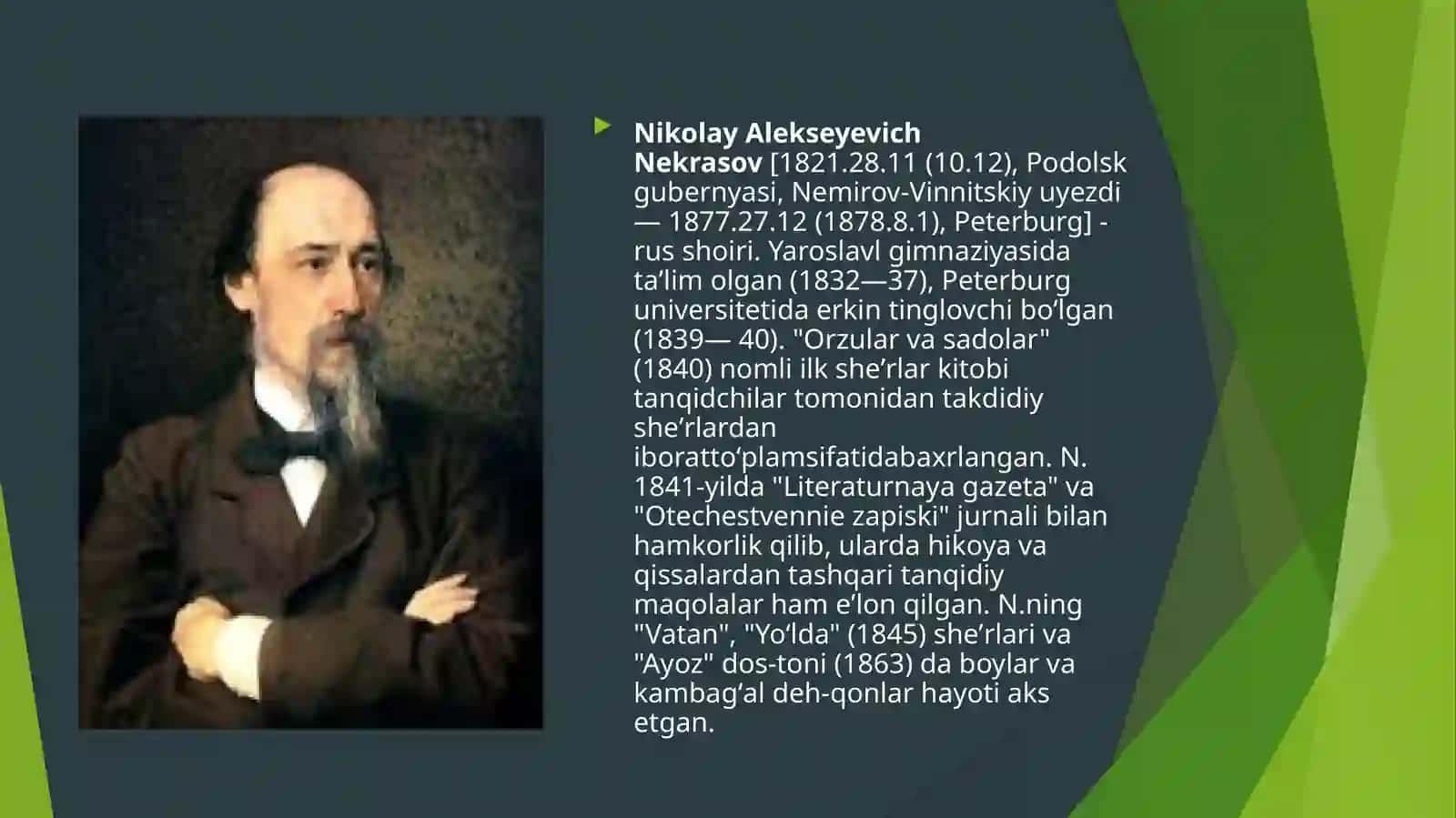 Rus yozuvchilarining bolalarga atab yozgan asarlarida didaktik tamoyillari 4