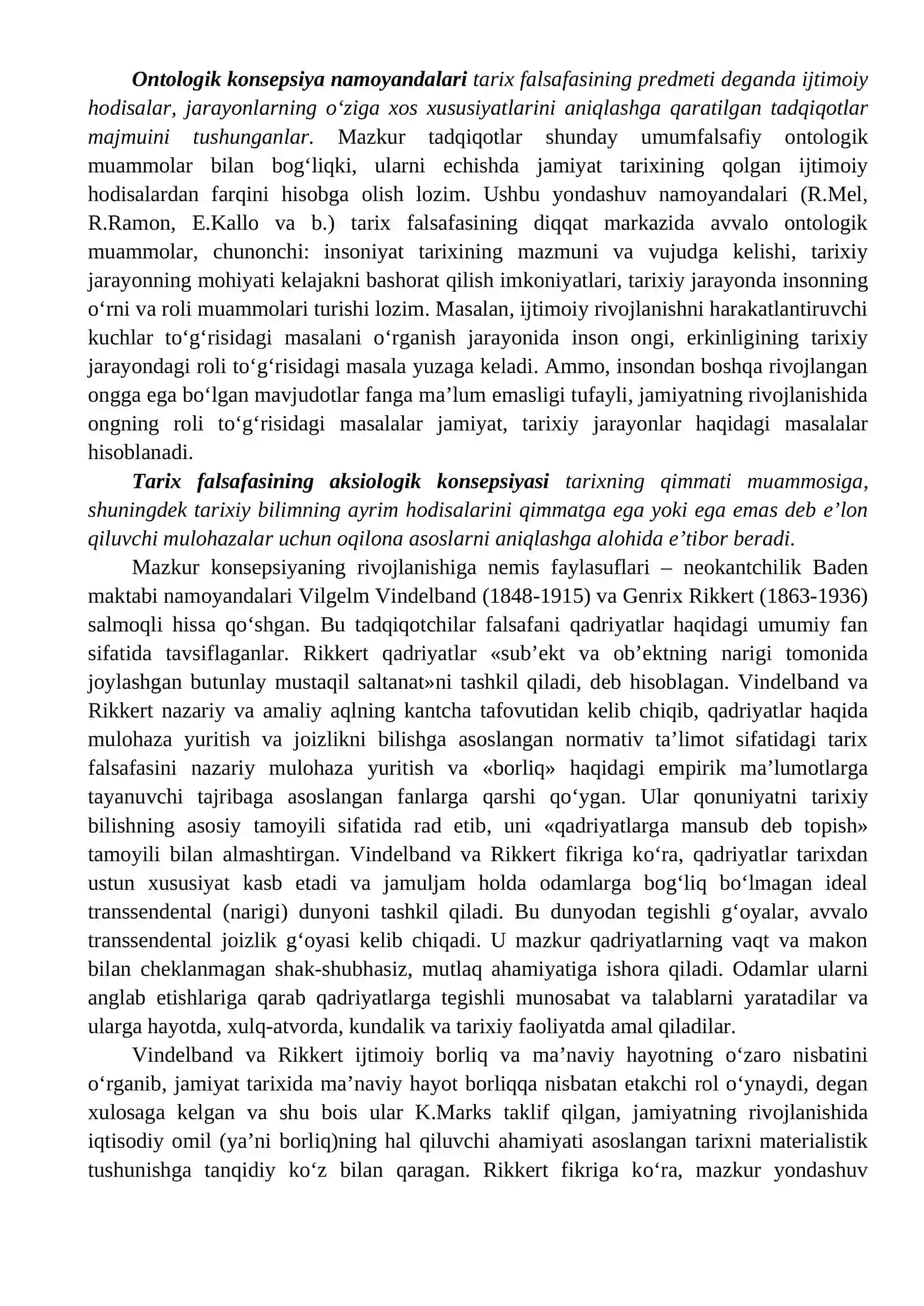 TARIX FALSAFASI, SIVILIZATSIYA VA MADANIYAT 4