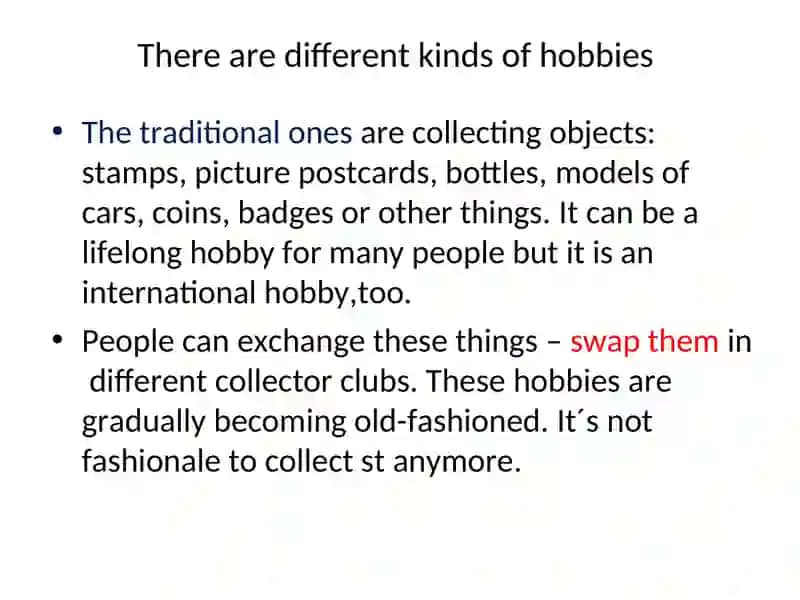 Hobbies and Interests 4