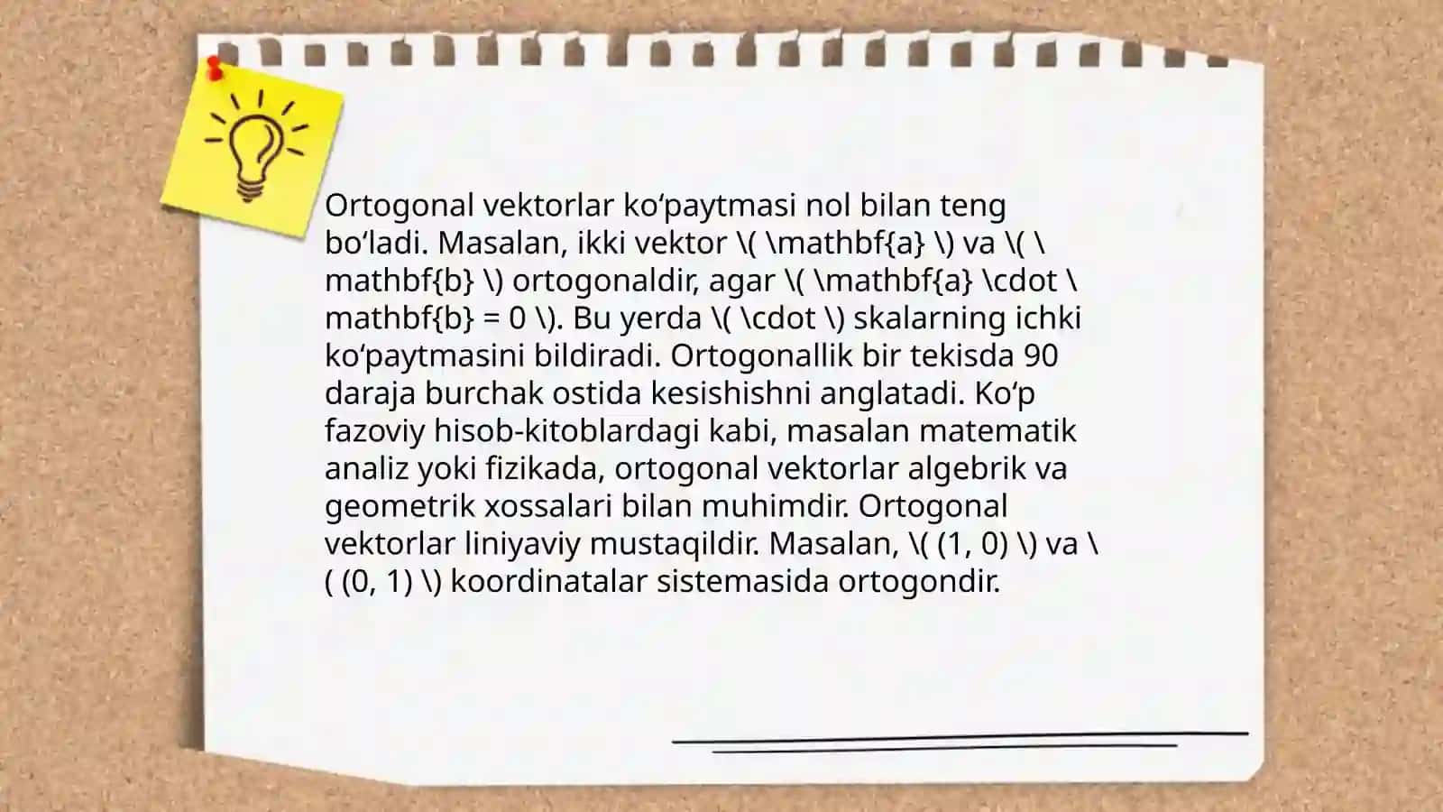 Ortogonal va ortonormal sistemalar 4