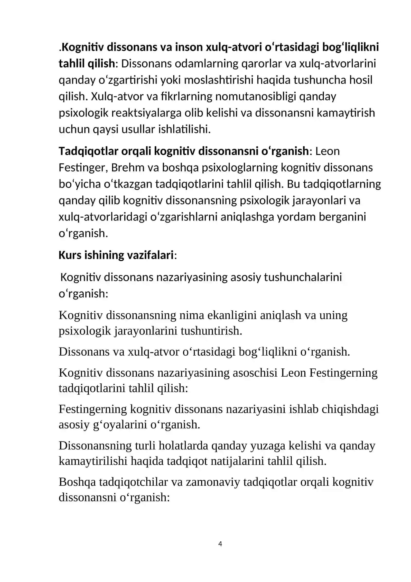 Kognitiv dissonans nazariyasi 4