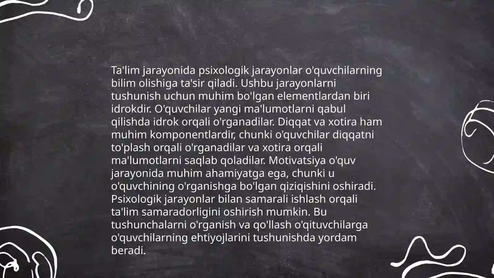 Pedagog faoliyatida psixologiyaning oʻrni 4